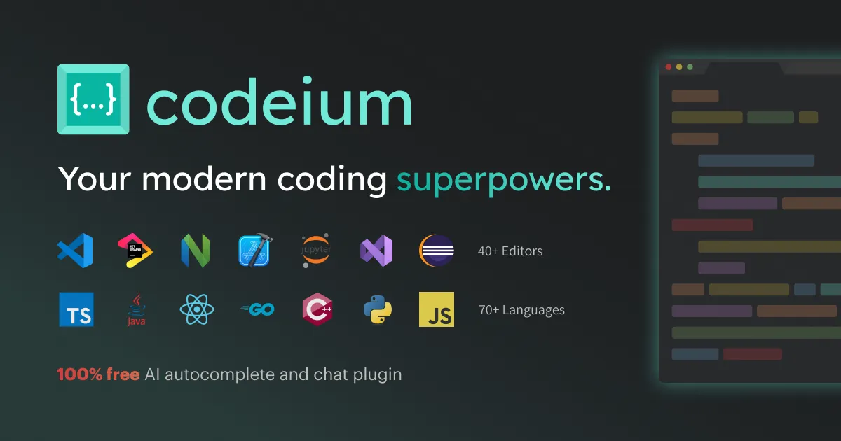 Codeium Screenshot